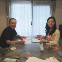 歯と健康フォーラム講師の浅井まみこさんと打ち合わせ/フォーラム実行委員会
