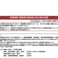 歯科診療所に25万円の追加支援決定!!/第3次補正予算成立
